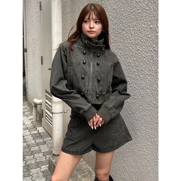 ウォッシュショートパンツ【セットアップ着用可】 | MURUA | 詳細画像4 