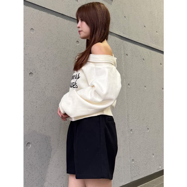 オフショルスウェットトップス | MURUA | 詳細画像22 