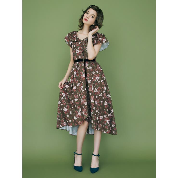 SW GIRL PRINTED DRESS ワンピース - ロングワンピース