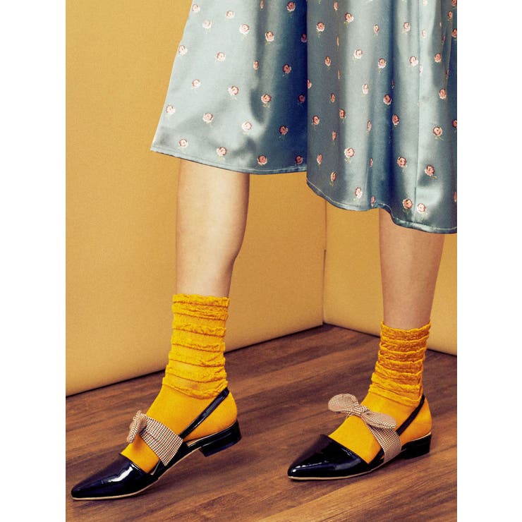goods】リボンフラットミュール[品番：MKSW0017292]｜dazzlin