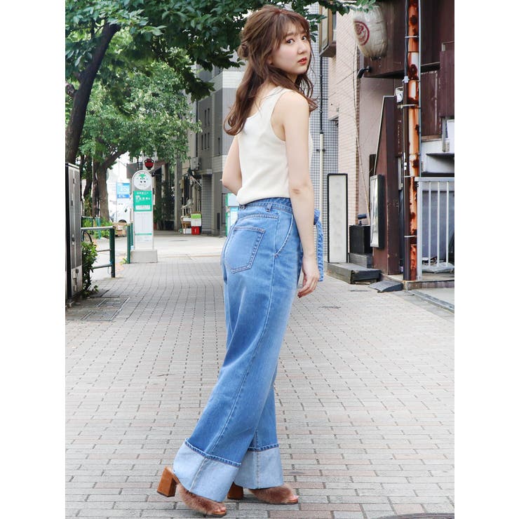 dazzlin - 完売商品 白 デニムセットアップ 20241012200_faeffd2077713ce17b