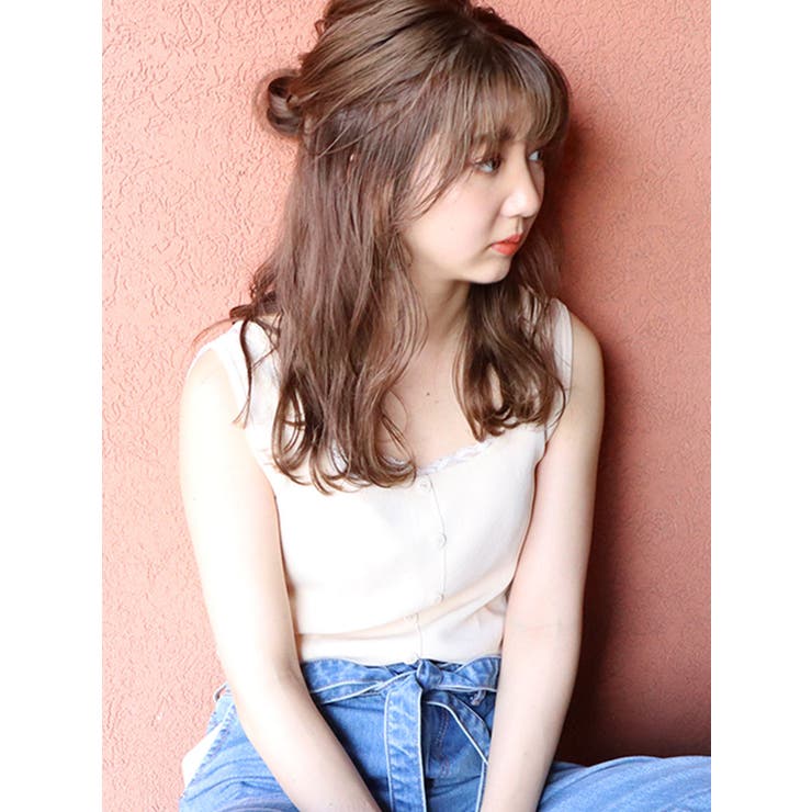 【sw】ボタン付タンクニットトップス | dazzlin | 詳細画像1 