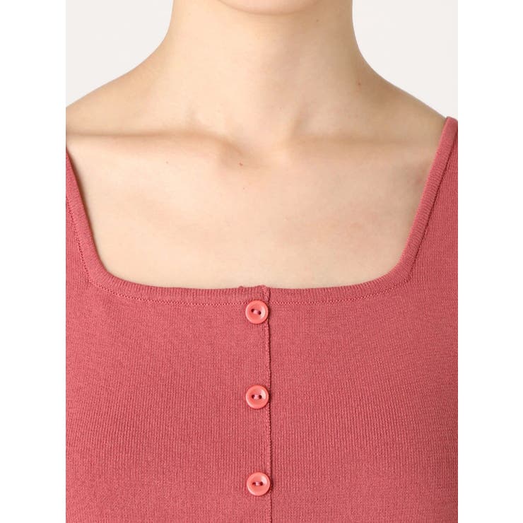 【sw】ボタン付タンクニットトップス | dazzlin | 詳細画像10 