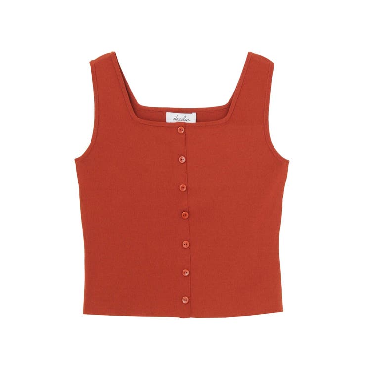 【sw】ボタン付タンクニットトップス | dazzlin | 詳細画像20 