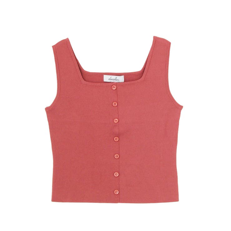 【sw】ボタン付タンクニットトップス | dazzlin | 詳細画像21 