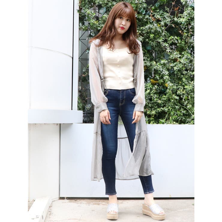 【sw】ボタン付タンクニットトップス | dazzlin | 詳細画像23 