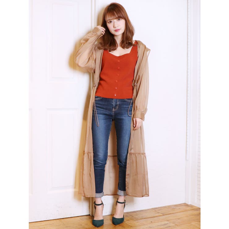 【sw】ボタン付タンクニットトップス | dazzlin | 詳細画像34 