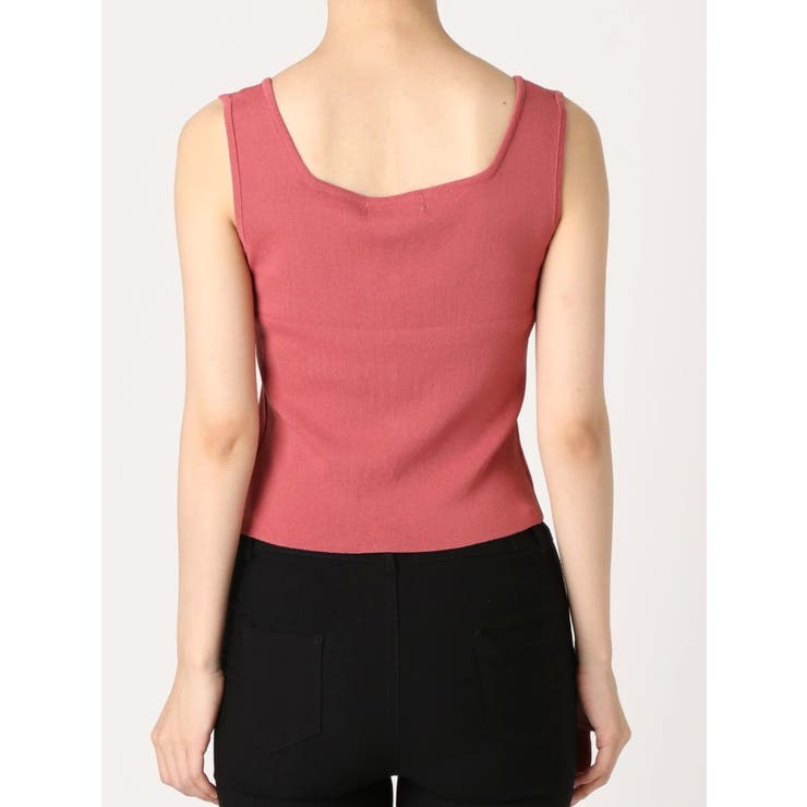 【sw】ボタン付タンクニットトップス | dazzlin | 詳細画像9 