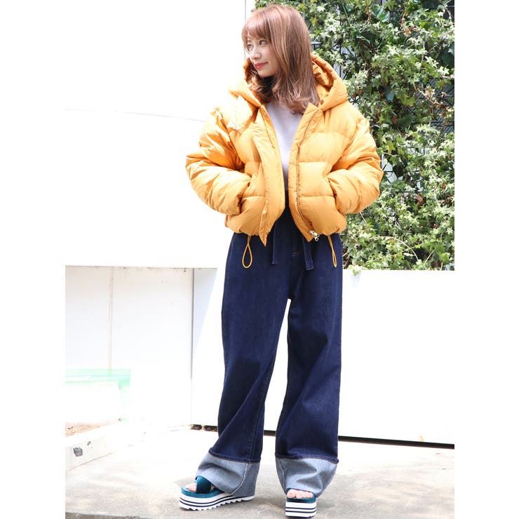 sw】ショートダウンコート[品番：MKSW0017428]｜dazzlin