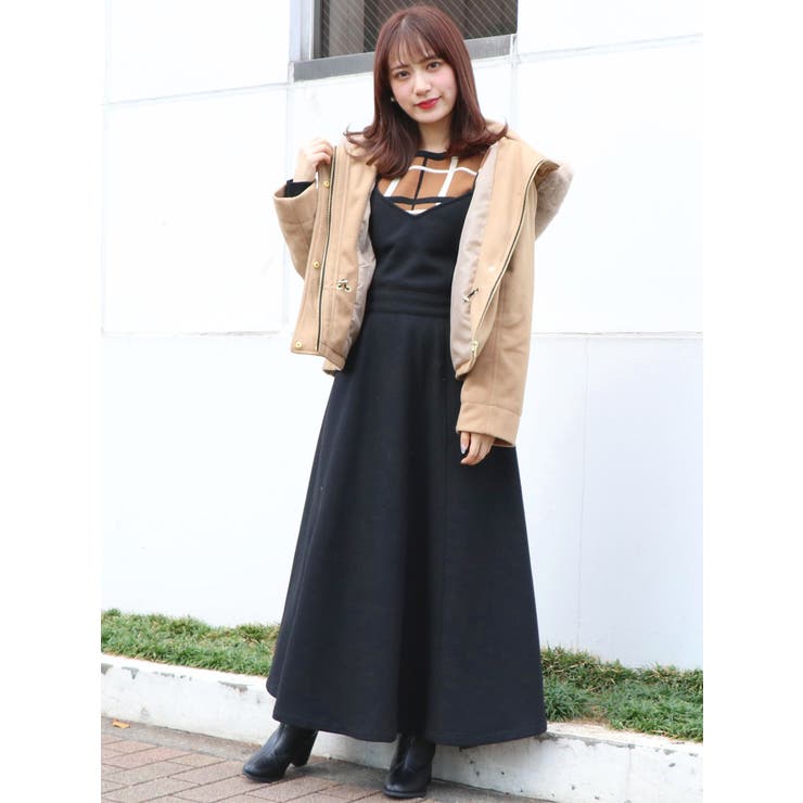 dazzlin フード付ショートコート sw】フード付きショートコート[品番：MKSW0017430]｜dazzlin