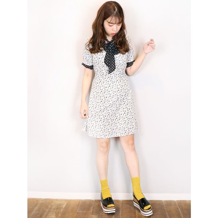 フルーレットワンピース | dazzlin | 詳細画像30 