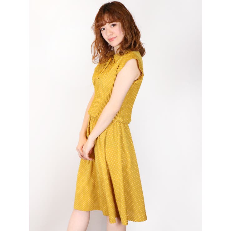 ドットレトロワンピース 品番 Mksw Dazzlin ダズリン のレディースファッション通販 Shoplist ショップリスト