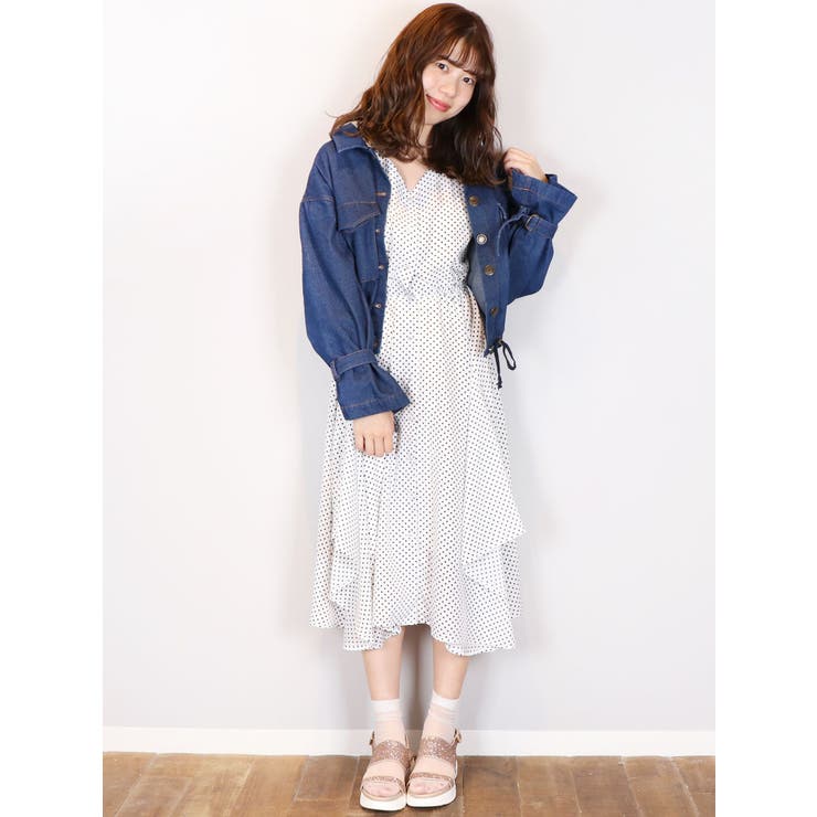 ひらりドットワンピース 品番 Mksw Dazzlin ダズリン のレディースファッション通販 Shoplist ショップリスト