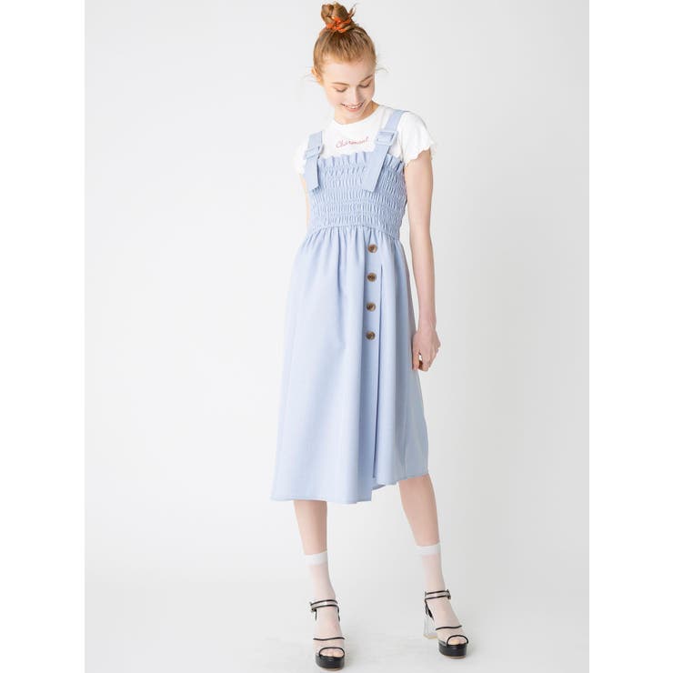 サスつきベアワンピース 品番 Mksw Dazzlin ダズリン のレディースファッション通販 Shoplist ショップリスト