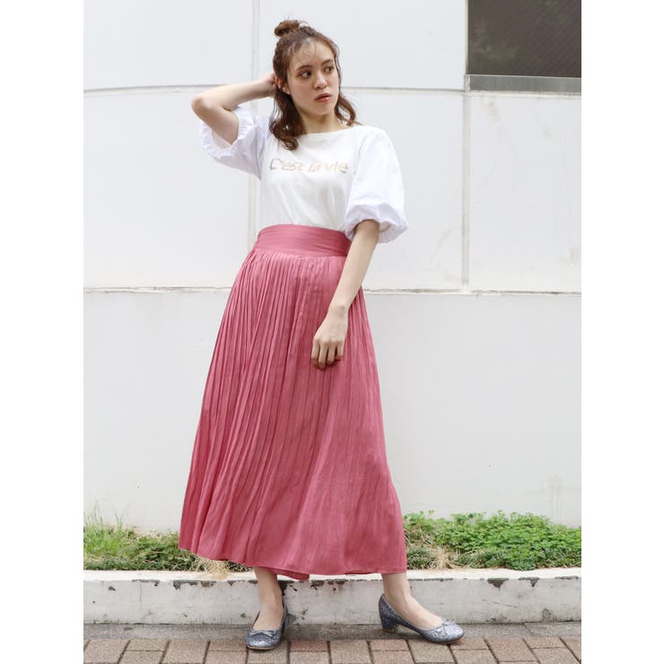 プリーツワイドパンツ[品番：MKSW0022578]｜dazzlin（ダズリン）の