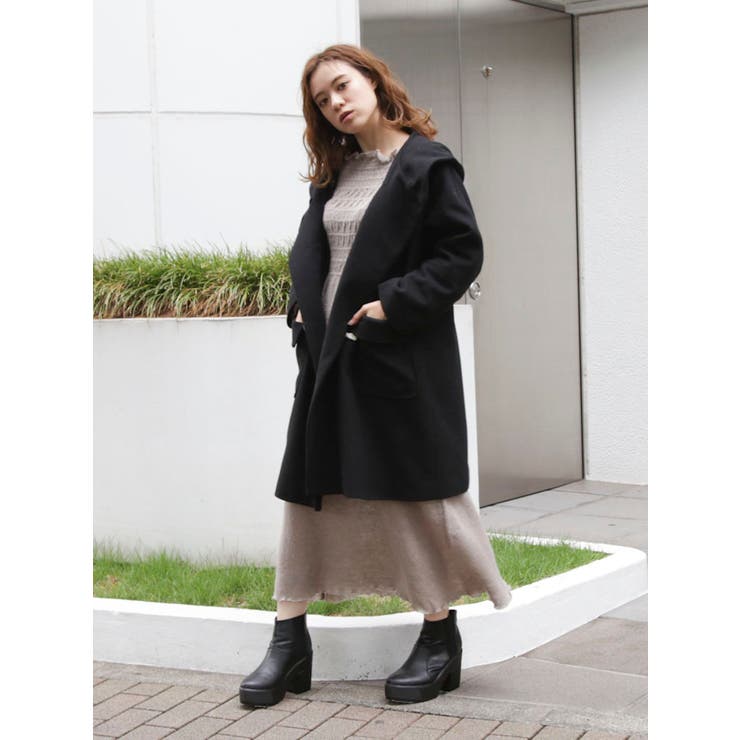 ニットシャーリングマキシワンピース 品番 Mksw Dazzlin ダズリン のレディースファッション通販 Shoplist ショップリスト