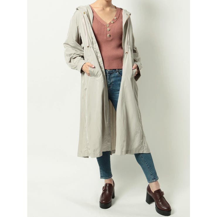 ミディ丈マウンテンパーカー | dazzlin | 詳細画像12 