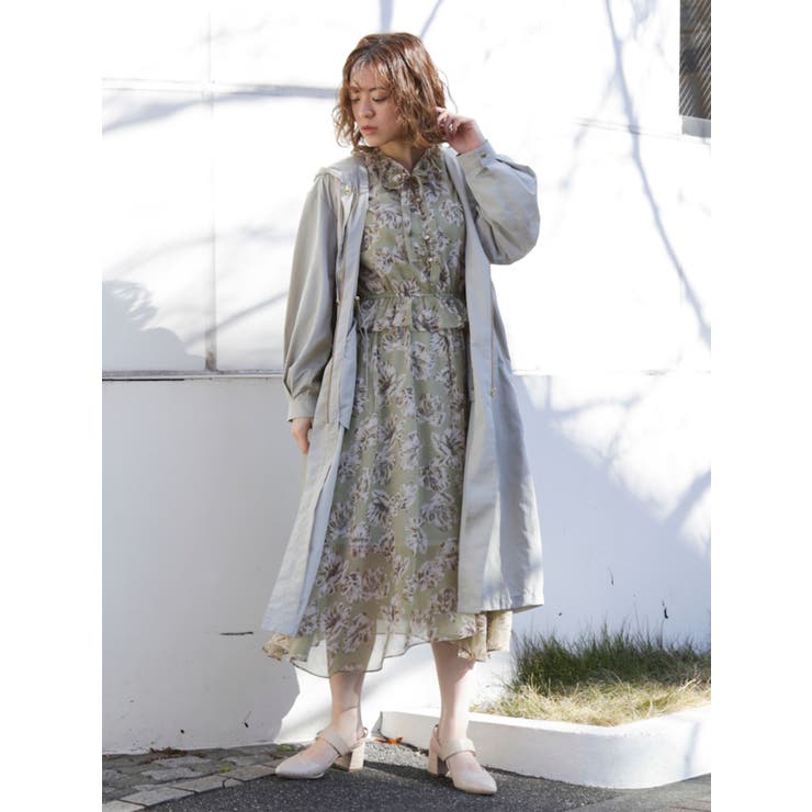 ミディ丈マウンテンパーカー | dazzlin | 詳細画像3 