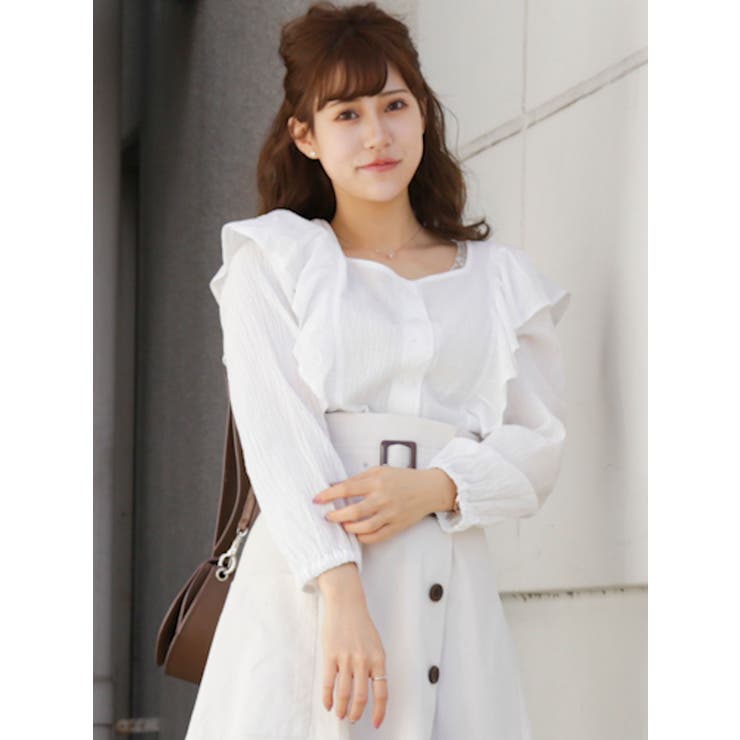 ラッフルフリルブラウス 品番 Mksw Dazzlin ダズリン のレディースファッション通販 Shoplist ショップリスト ラッフルフリルブラウス 品番 Mksw Dazzlin ダズリン のレディースファッション通販 Shoplist ショップリスト