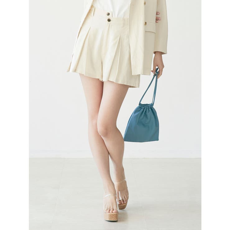 クロックボタンショートパンツ【セットアップ着用可能】[品番