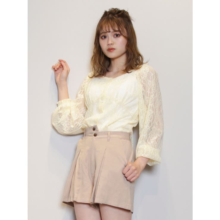 クロックボタンショートパンツ【セットアップ着用可能】[品番