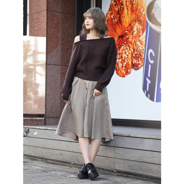dazzlin ダズリン フラップイレミニスカート S ブラック dazzlin フラップイレミニスカート（ブラック） -ファッション
