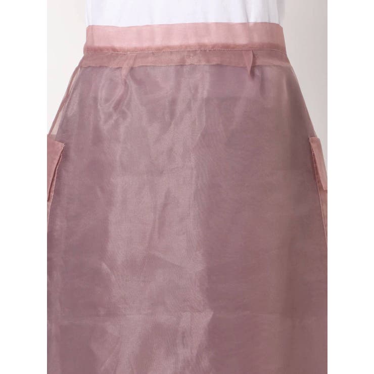 シースルーポケットセミフレアスカート | dazzlin | 詳細画像16 