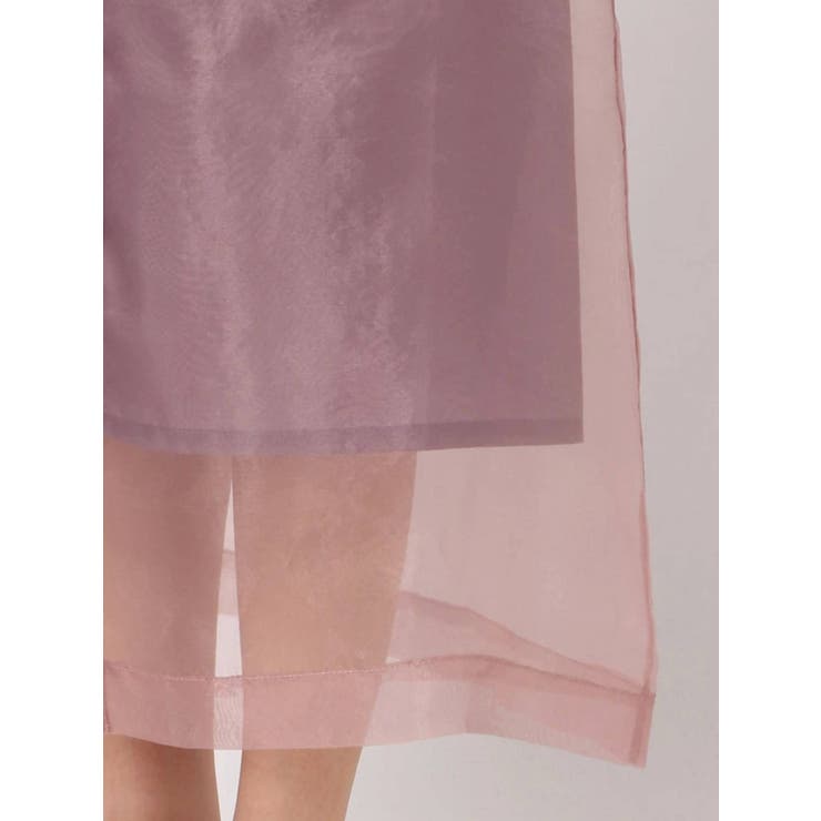 シースルーポケットセミフレアスカート | dazzlin | 詳細画像18 