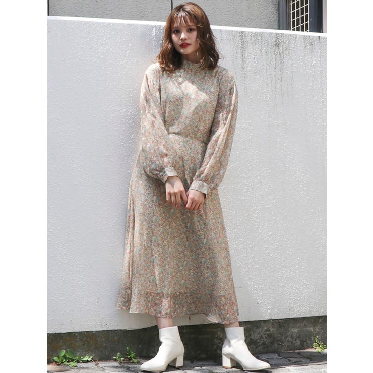 Cheery Flowerワンピース 品番 Mksw Dazzlin ダズリン のレディースファッション通販 Shoplist ショップリスト