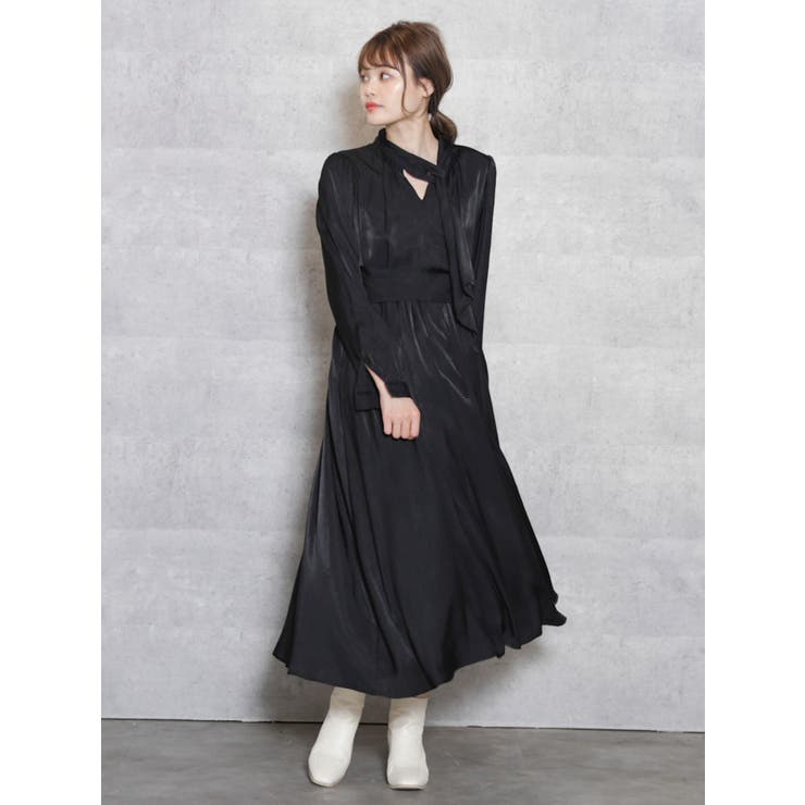 カシュクールロングワンピース 品番 Mksw Dazzlin ダズリン のレディースファッション通販 Shoplist ショップリスト
