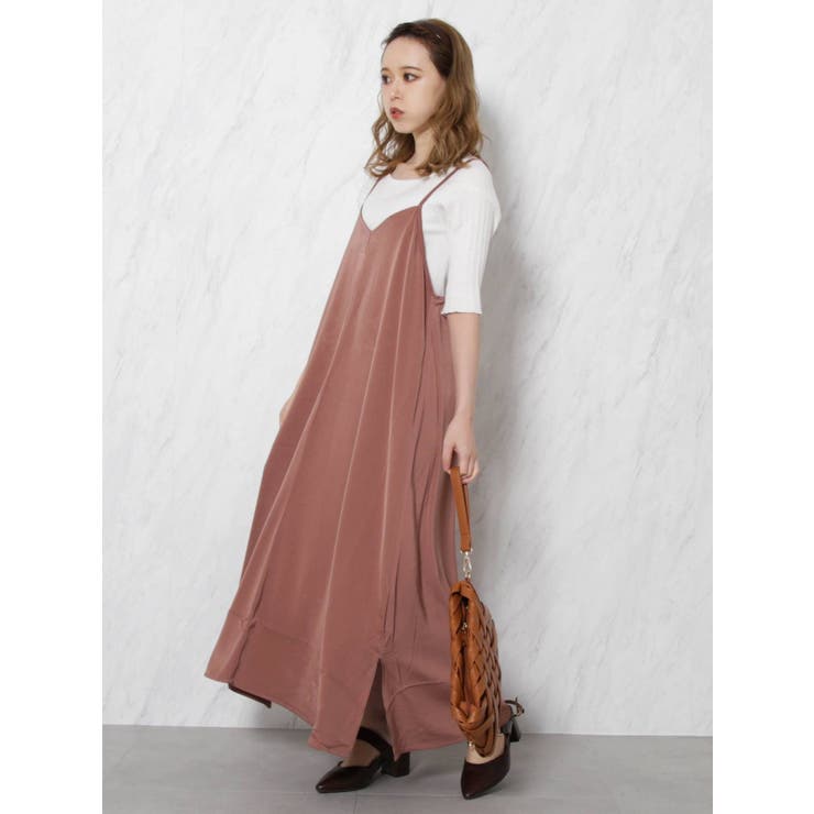 マットサテンキャミワンピース 品番 Mksw Dazzlin ダズリン のレディースファッション通販 Shoplist ショップリスト