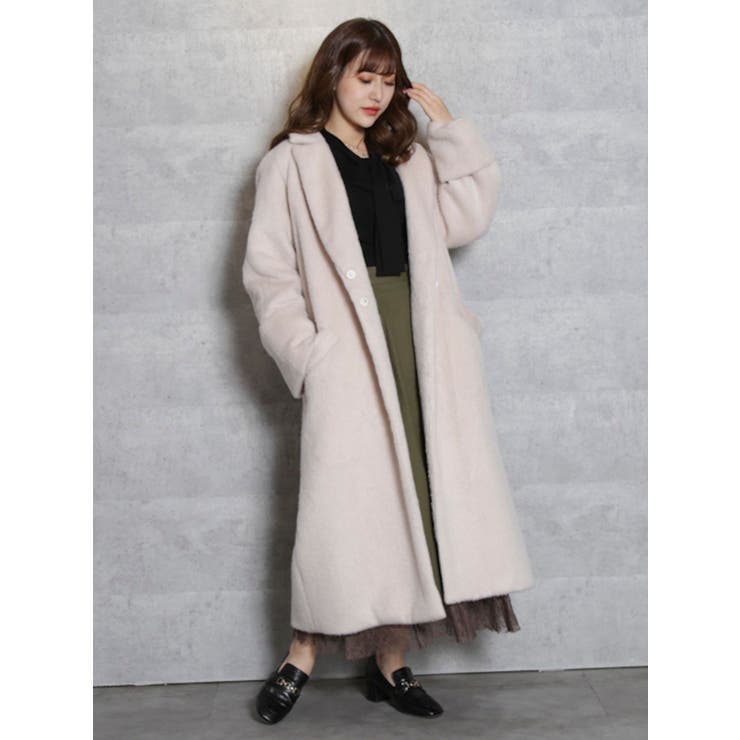 シングルロングチェスターコート[品番：MKSW0031143]｜dazzlin