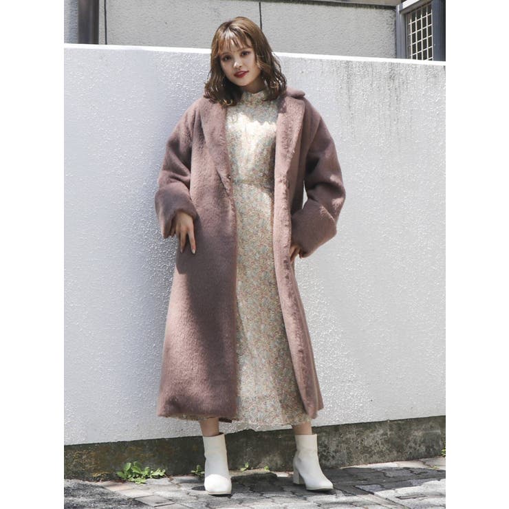 シングルロングチェスターコート[品番：MKSW0031143]｜dazzlin