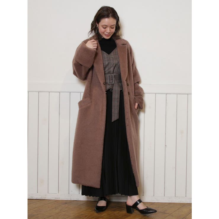 シングルロングチェスターコート[品番：MKSW0031143]｜dazzlin