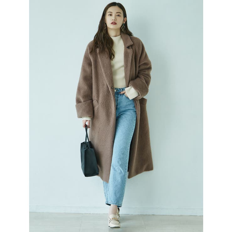シングルロングチェスターコート[品番：MKSW0031143]｜dazzlin（ダズリン）のレディースファッション通販｜SHOPLIST（ショップリスト）