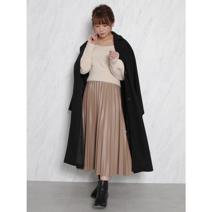 リラクシーロングチェスターコート[品番：MKSW0032833]｜dazzlin（ダズリン ）のレディースファッション通販｜SHOPLIST（ショップリスト）