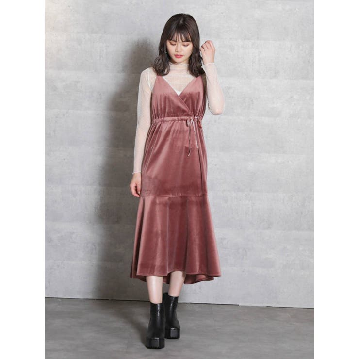 裾フレアキャミワンピース 品番 Mksw Dazzlin ダズリン のレディースファッション通販 Shoplist ショップリスト