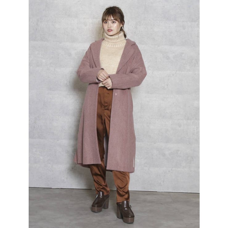 サテンストレートボタンパンツ | dazzlin | 詳細画像23 