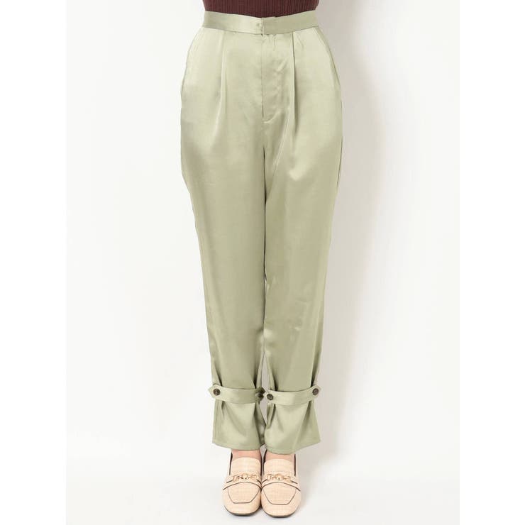 サテンストレートボタンパンツ | dazzlin | 詳細画像24 