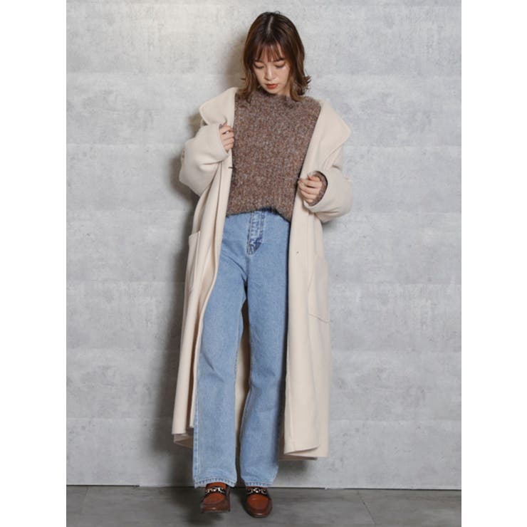 ジュエリーボックスボトルニットトップス[品番：MKSW0032843