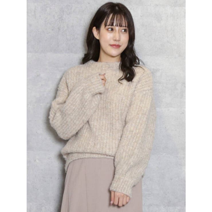 どん様 リクエスト 3点 まとめ商品 2WAYボタンオフショルニットトップス[品番：MKSW0065331