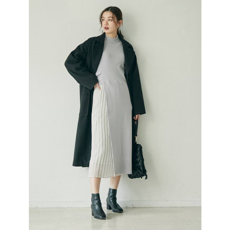 ショルダーポイントコンビワンピース 品番 Mksw Dazzlin ダズリン のレディースファッション通販 Shoplist ショップリスト