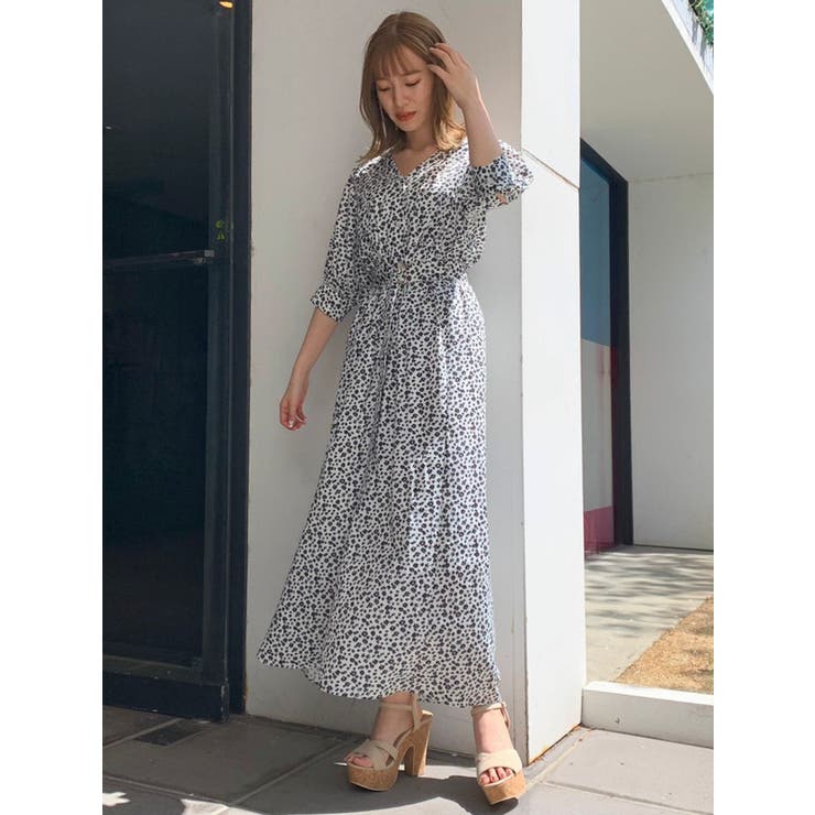 VALENTINO【関税込】ハーフスリーブ リボン ワンピース DOUBLE STANDARD CLOTHING SALE40%OFF Sov. / ハーフスリーブ