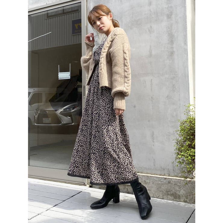 ♡新品タグ付♡ キャバンブルゾン& アパルトモンワンピース Chico】2wayバルーンデザインロングワンピース | OUTLET