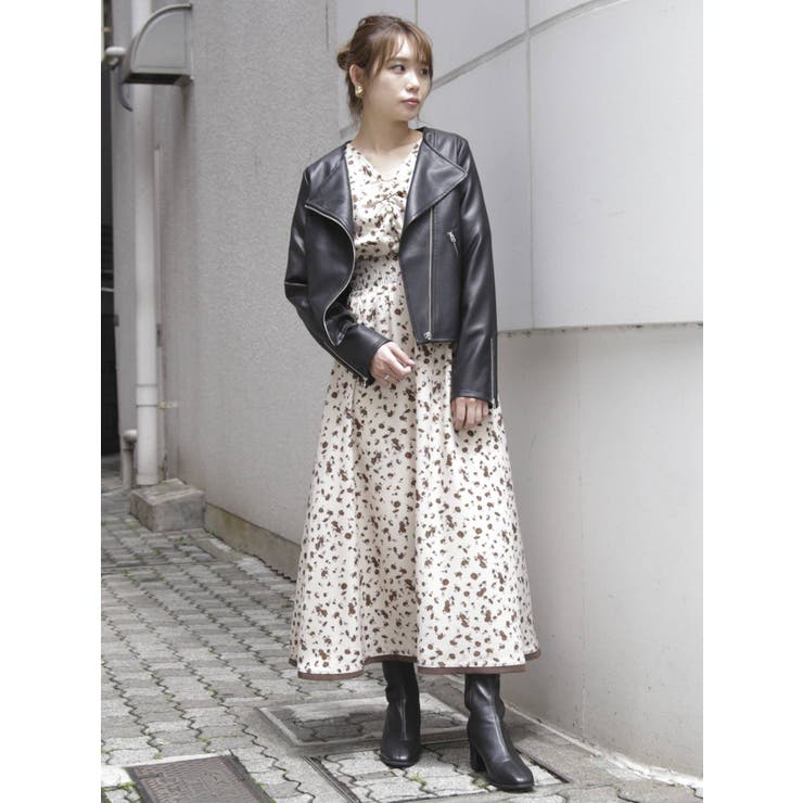 アソートギャザーワンピース[品番：MKSW0038574]｜dazzlin