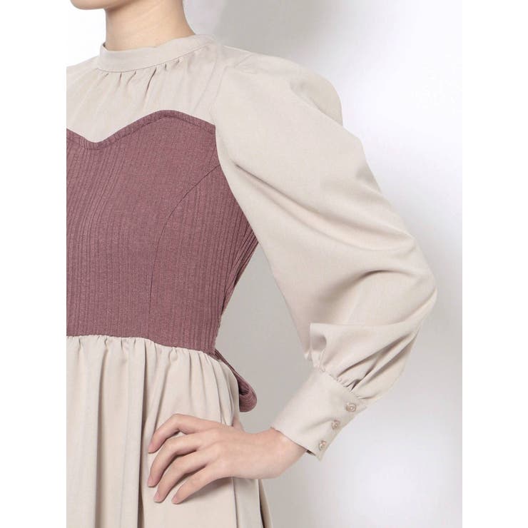 ビスチェコンビシャツワンピース | dazzlin | 詳細画像8 