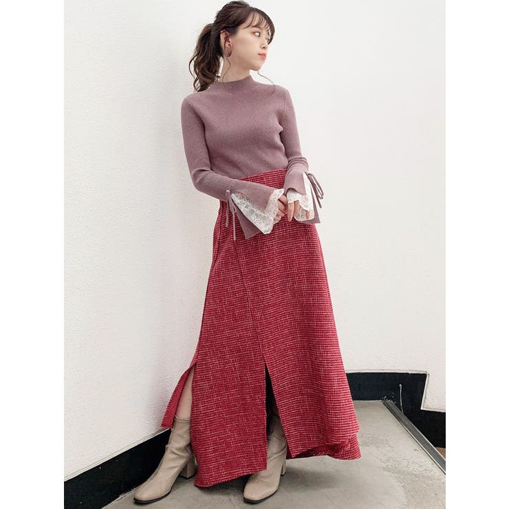 スリットアソートフレアスカート[品番：MKSW0039774]｜dazzlin