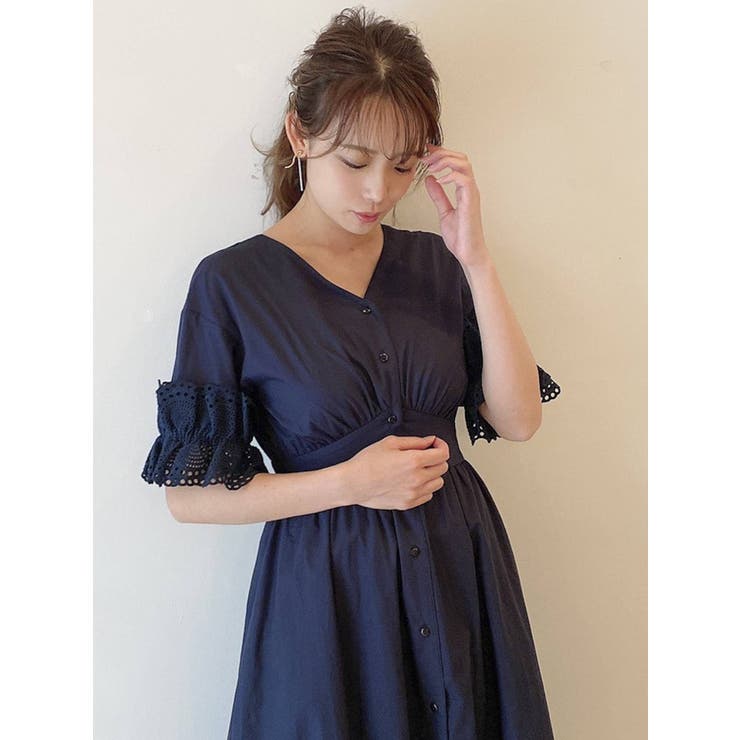 スリーブコットンシャツワンピース | dazzlin | 詳細画像35