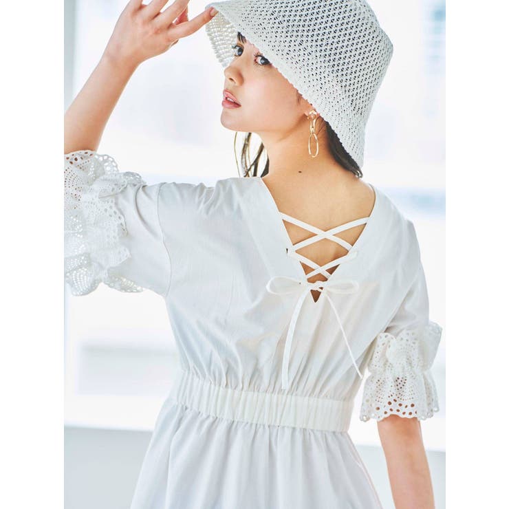 スリーブコットンシャツワンピース | dazzlin | 詳細画像5