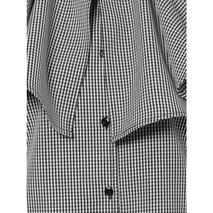 ラッフルカラーブラウス[品番：MKSW0041966]｜dazzlin（ダズリン）の